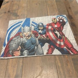 Avengers Earth’s Mightiest Heroes Multicolored Pillow Case 28" L x 19" W